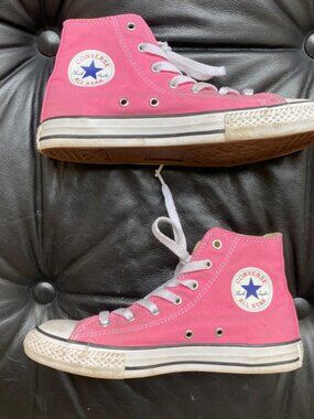Pink Converse All Stars High Tops